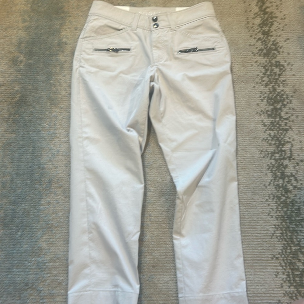 Grey cropped BOGNER jeans
